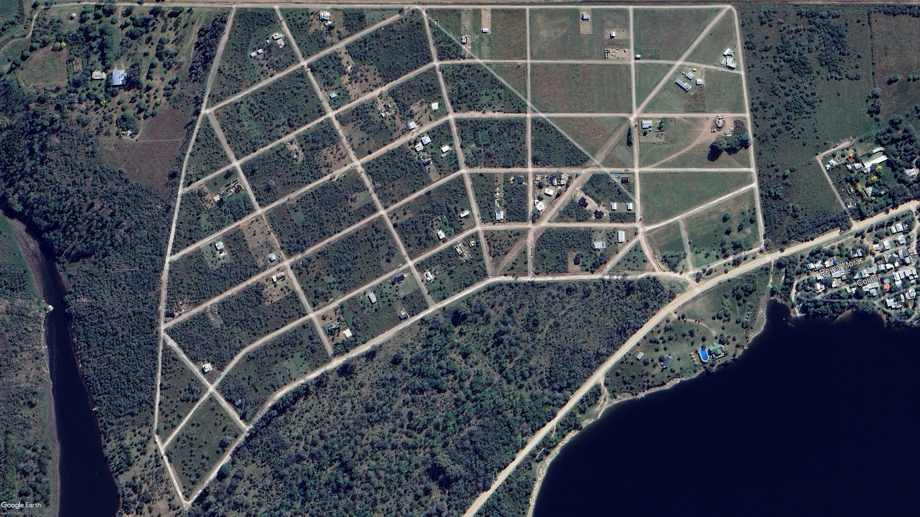 Plano del Loteo Altos de la Riviera