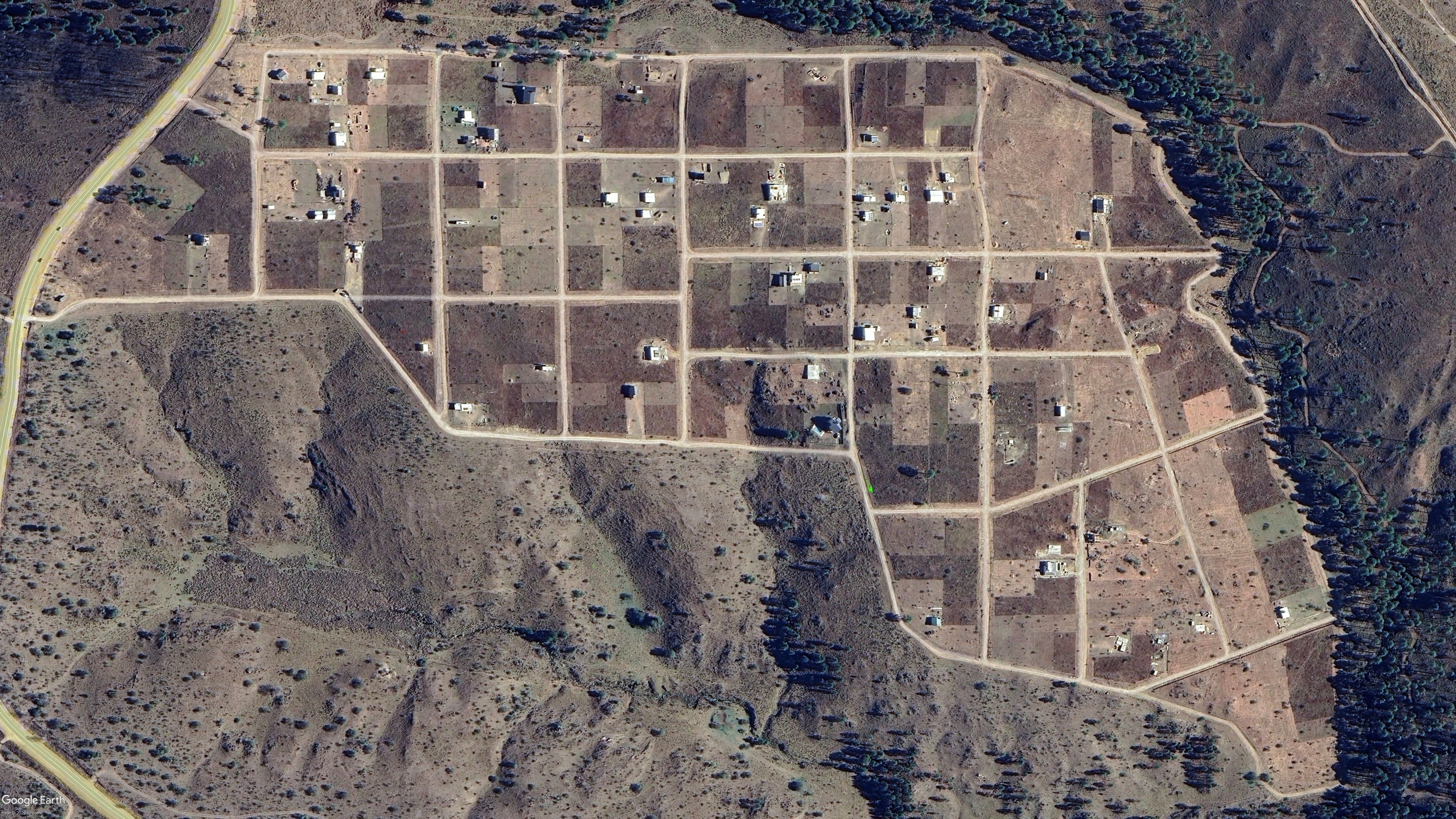 Plano del Loteo La Torcacita